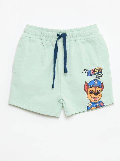 Conjunto estampado 'Patrulla Canina' camiseta + bermuda de algodón - Kiabi