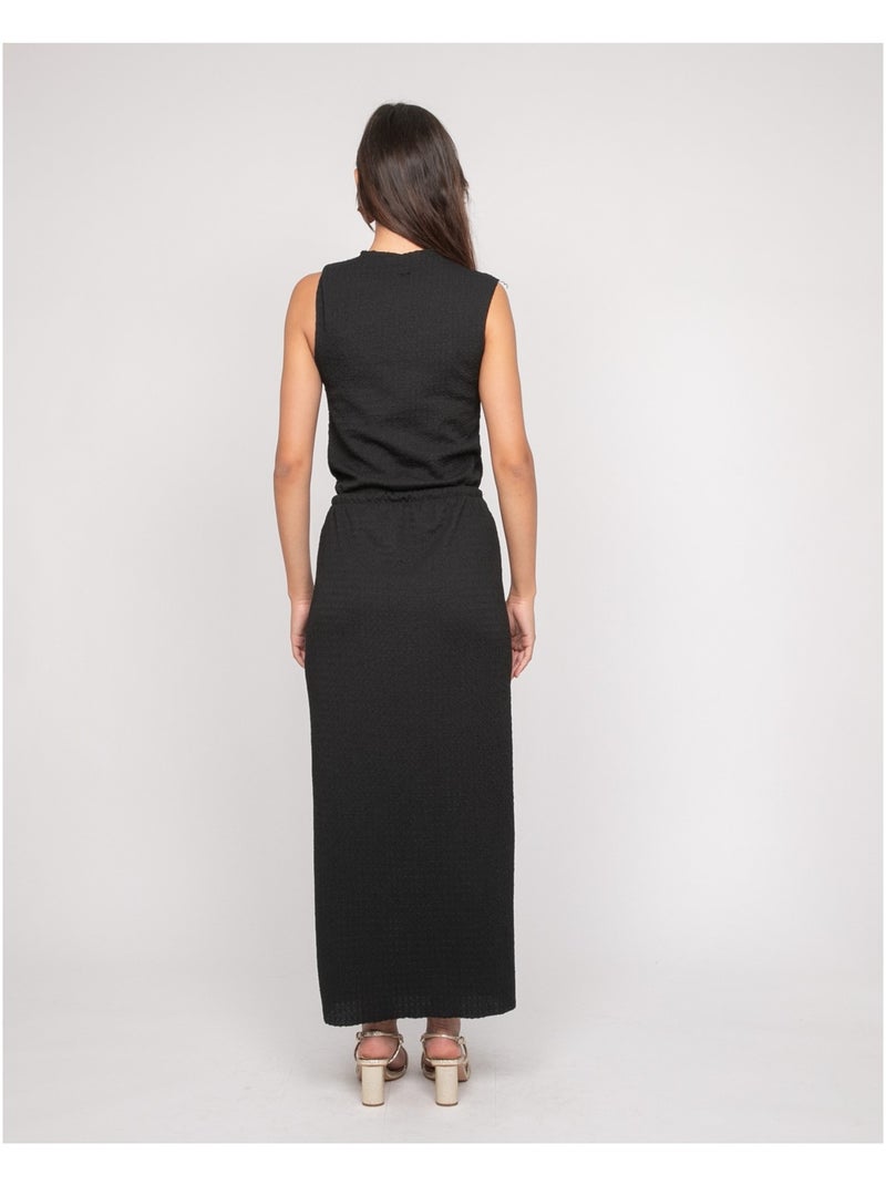 Conjunto falda gofrada XOTAKA Negro - Kiabi