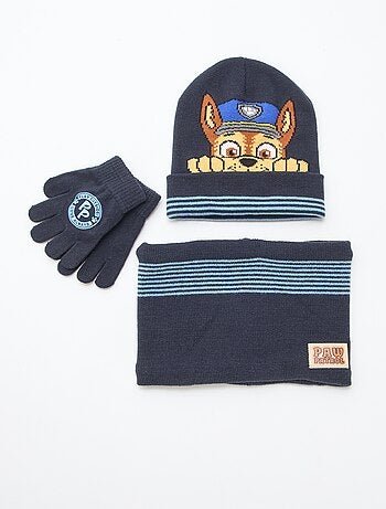 Conjunto gorro + cuello + guantes 'Patrulla Canina' - 3 piezas