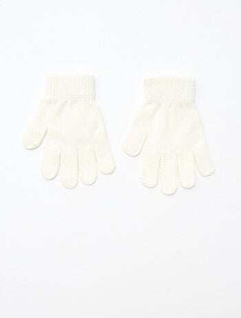 Conjunto gorro + braga de cuello + guantes 'Stitch & Angel' - 3 piezas