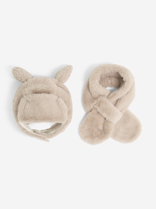 Conjunto gorro + bufanda - 2 piezas - Kiabi