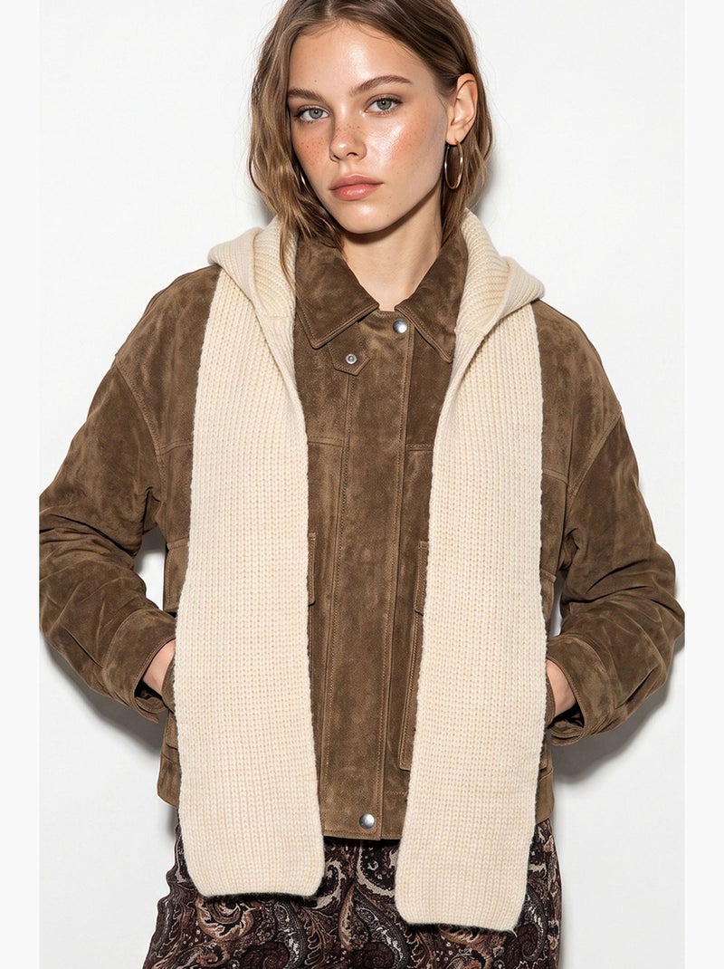 Conjunto gorro bufanda guantes mujer lucci Beige natural - Kiabi