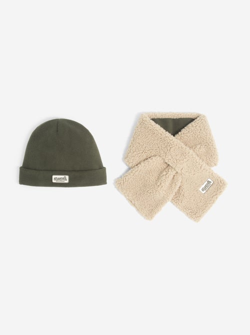 Conjunto gorro + bufanda - Kiabi Conjunto gorro + bufanda - Kiabi