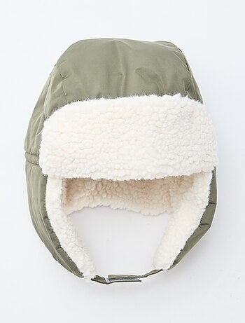 Conjunto gorro con orejeras + manoplas
