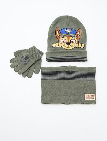Conjunto gorro + cuello + guantes 'Patrulla Canina' - 3 piezas