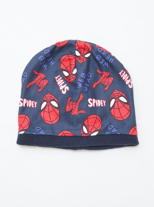 Conjunto gorro + cuello + guantes 'Spiderman' 'Marvel' - 3 piezas - Kiabi