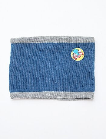 Conjunto gorro + cuello 'Sonic'