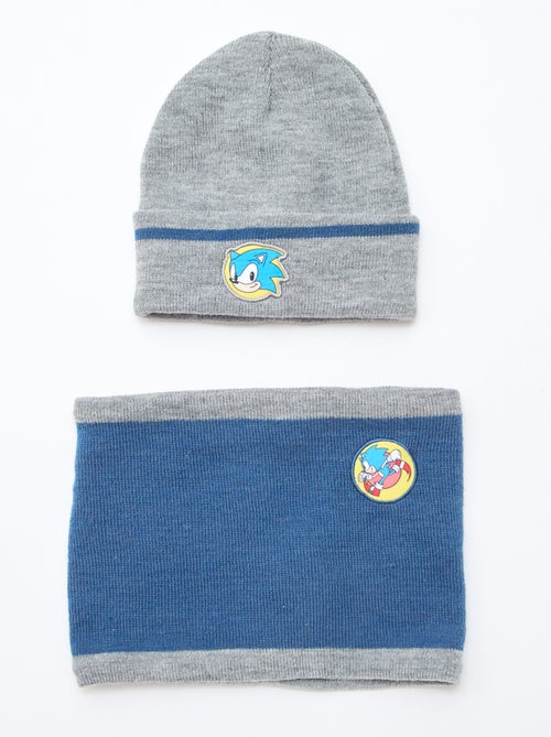 Conjunto gorro + cuello 'Sonic' - Kiabi