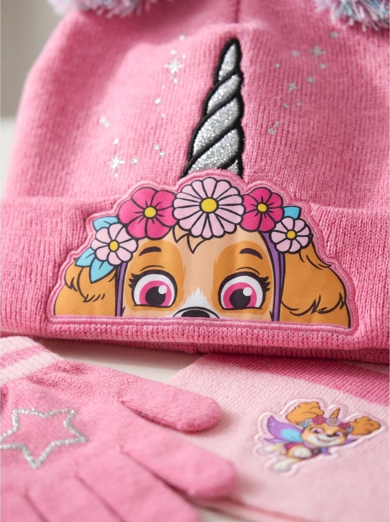 Conjunto gorro guantes bufanda 3 piezas de acrílico pat' patrouille Multicolor - Kiabi