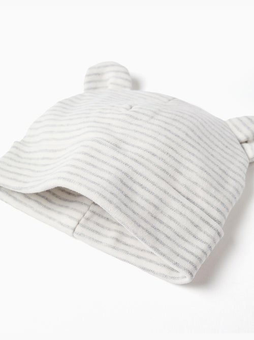 Conjunto Gorro Guantes Cardado - Kiabi