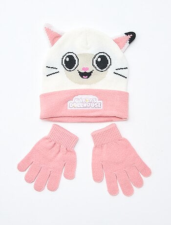 Conjunto gorro + guantes 'La Casa de Gabby' 'Dreamworks' - 2 piezas