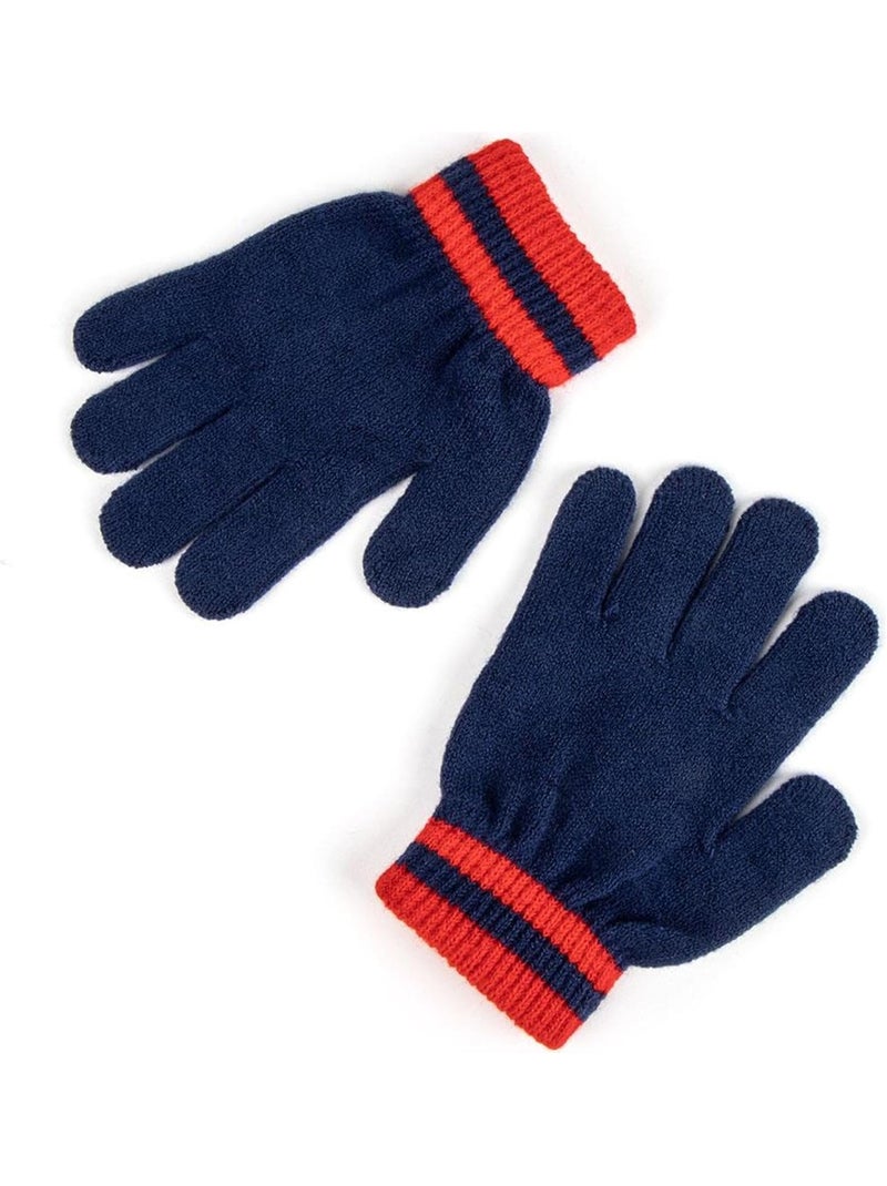 Conjunto gorro, guantes y snood niño Spider-Man Marvel – Talla única Azul Rojo - Kiabi