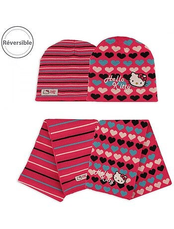 Conjunto Gorro y Bufanda Hello Kitty