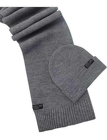 Conjunto Gorro y Bufanda para Hombre Kaporal