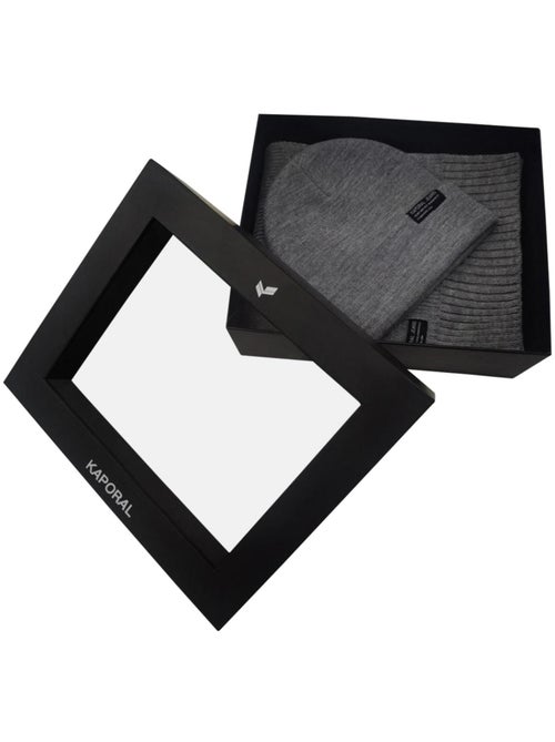 Conjunto Gorro y Bufanda para Hombre Kaporal - Kiabi Conjunto Gorro y Bufanda para Hombre Kaporal - Kiabi