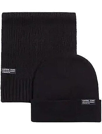Conjunto Gorro y Bufanda para Hombre Kaporal