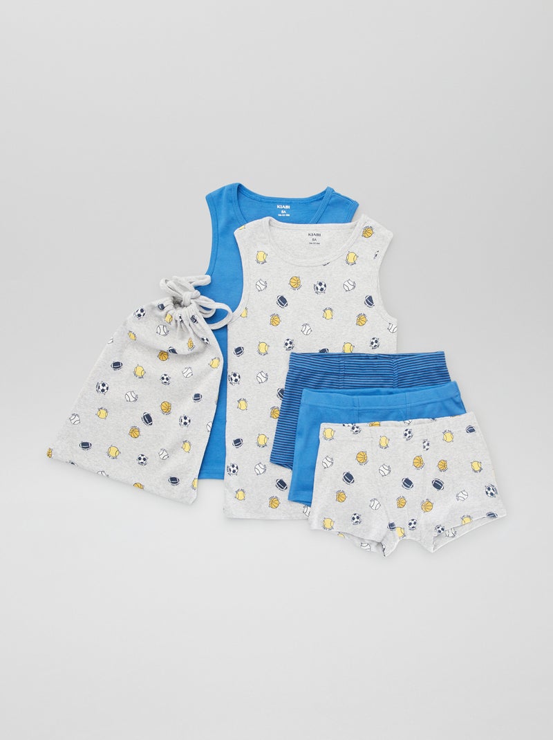 Conjunto GRIS - Kiabi