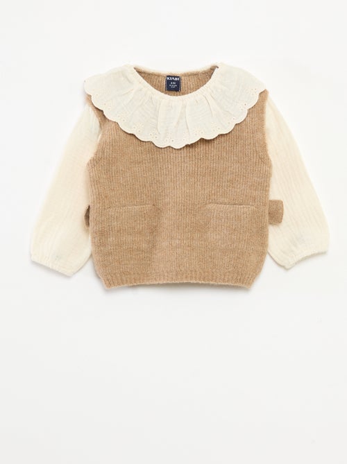 Conjunto jersey 2 en 1 + leggings - Kiabi