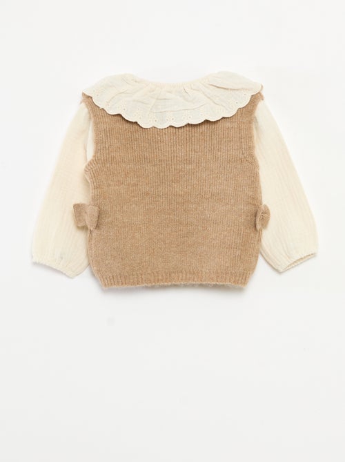 Conjunto jersey 2 en 1 + leggings - Kiabi