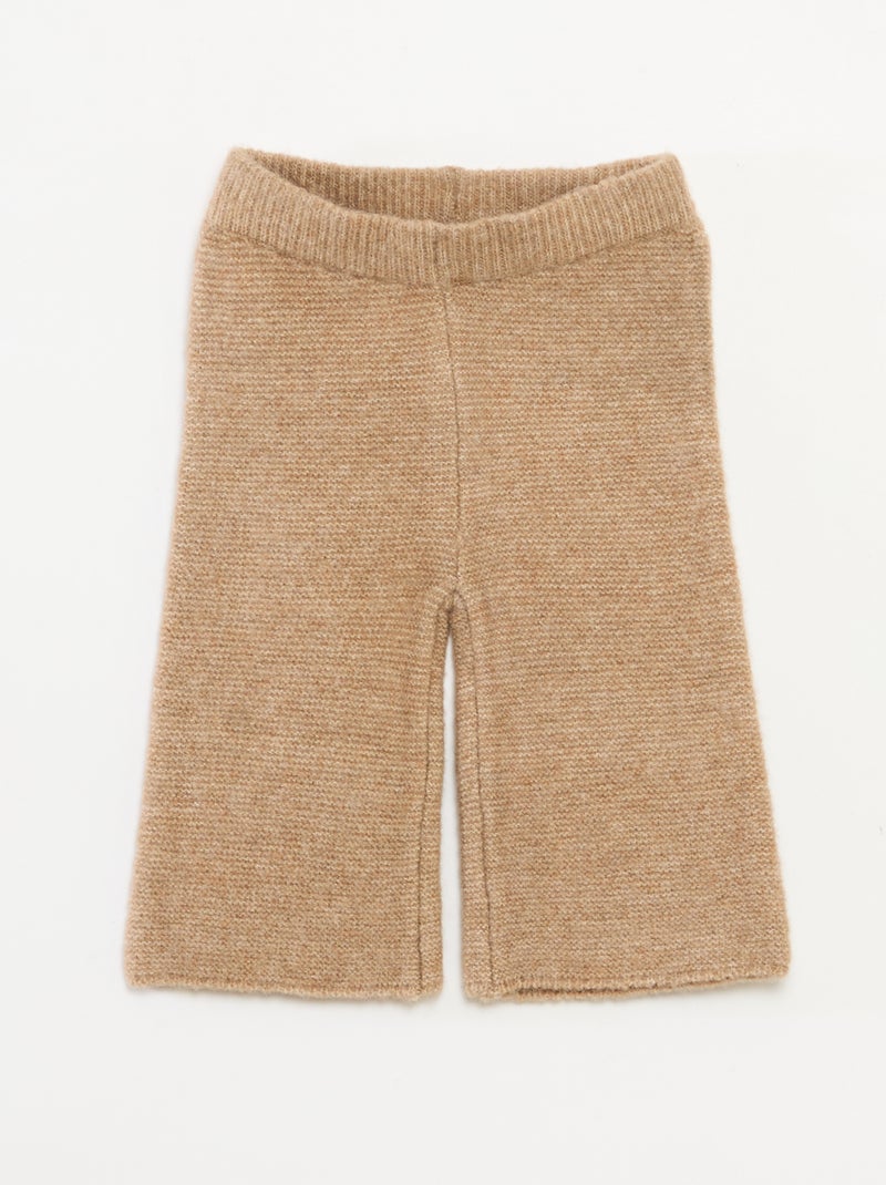 Conjunto jersey 2 en 1 + leggings Marron - Kiabi