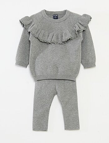 Conjunto jersey + leggings de punto