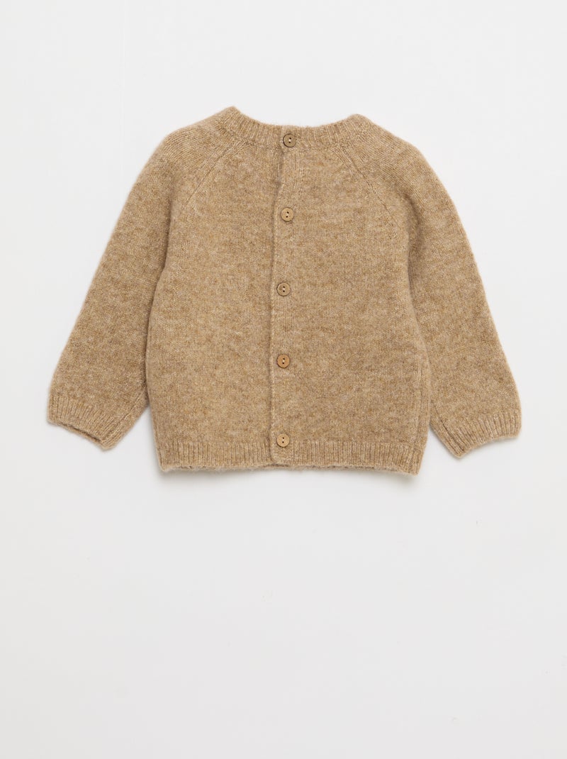 Conjunto jersey + pantalón de punto - 2 piezas Marron - Kiabi