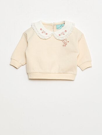 Conjunto jogging sudadera + pantalón + babero 'Disney' 'Minnie' - 3 piezas