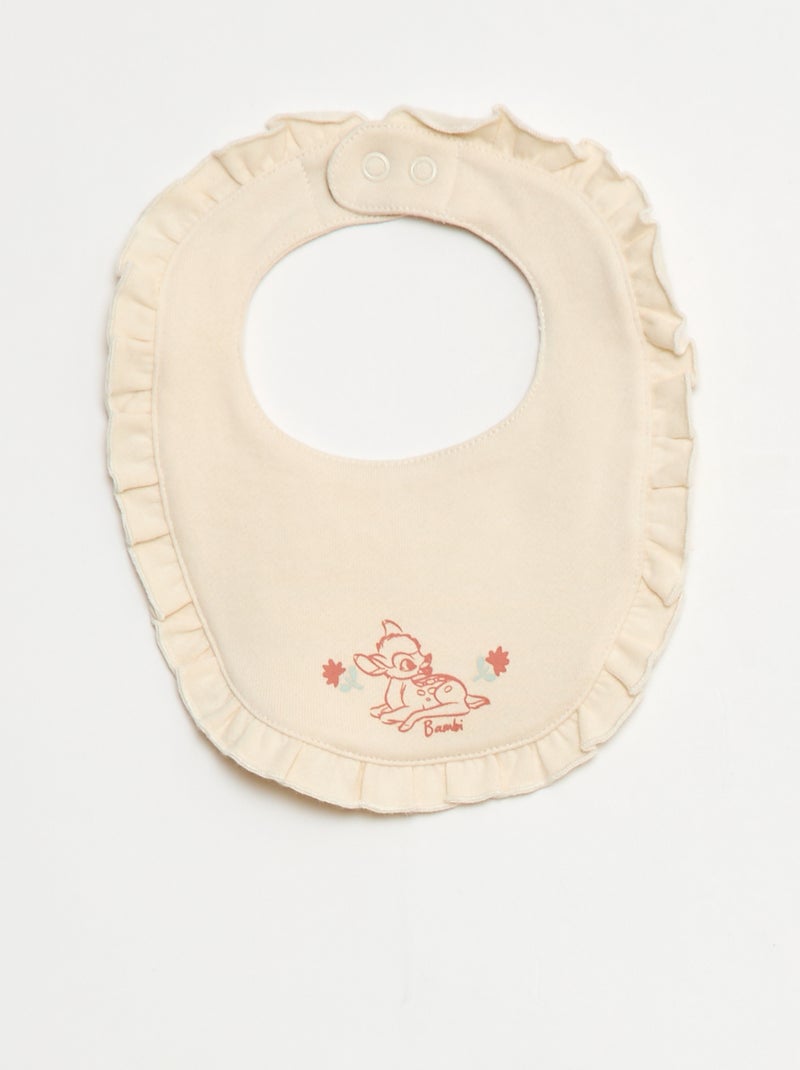 Conjunto jogging sudadera + pantalón + babero 'Marie' 'Disney' - 3 piezas Rosa - Kiabi