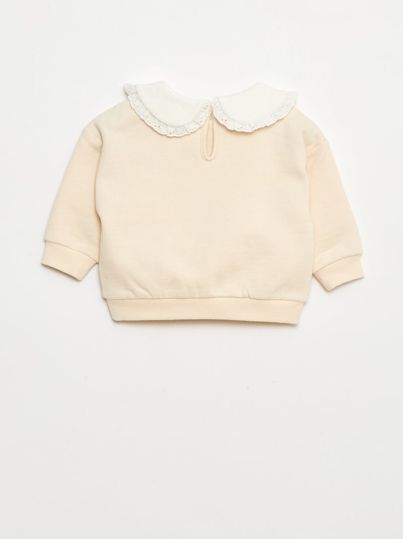 Conjunto jogging sudadera + pantalón + babero 'Marie' 'Disney' - 3 piezas Rosa - Kiabi