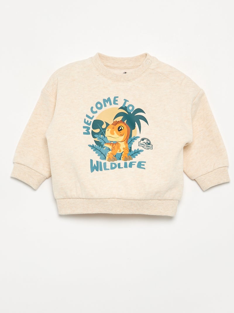 Conjunto 'Jurassic World' de 2 piezas - Sudadera + pantalón Verde - Kiabi