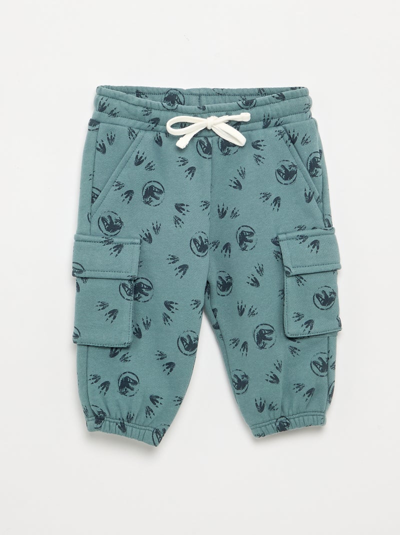 Conjunto 'Jurassic World' de 2 piezas - Sudadera + pantalón Verde - Kiabi