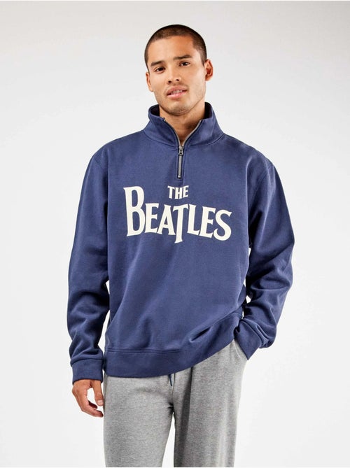 Conjunto largo hombre The Beatles felpa con tacto suave interior - Kiabi Conjunto largo hombre The Beatles felpa con tacto suave interior - Kiabi