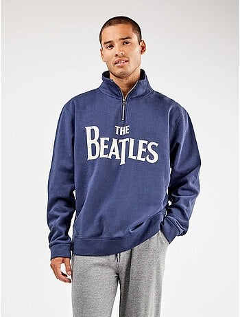 Conjunto largo hombre The Beatles felpa con tacto suave interior