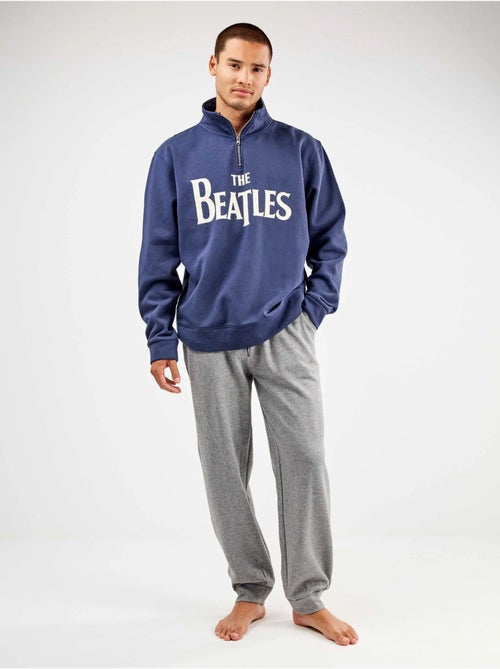 Conjunto largo hombre The Beatles felpa con tacto suave interior - Kiabi