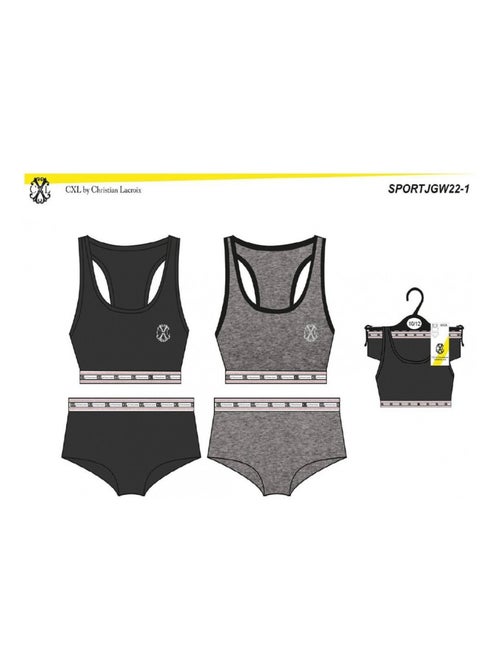 Conjunto Lencería CXL BY LACROIX X2 - Pack de 2 - Kiabi