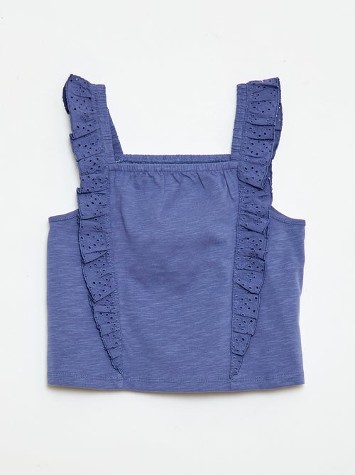 Conjunto ligero de camiseta sin mangas y Pantalón corto - 2 piezas - Kiabi