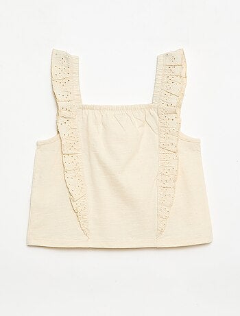 Conjunto ligero de camiseta sin mangas y Pantalón corto - 2 piezas