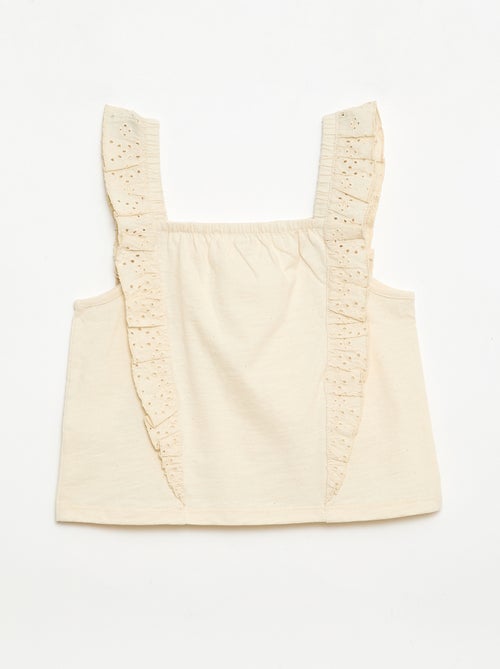 Conjunto ligero de camiseta sin mangas y Pantalón corto - 2 piezas - Kiabi