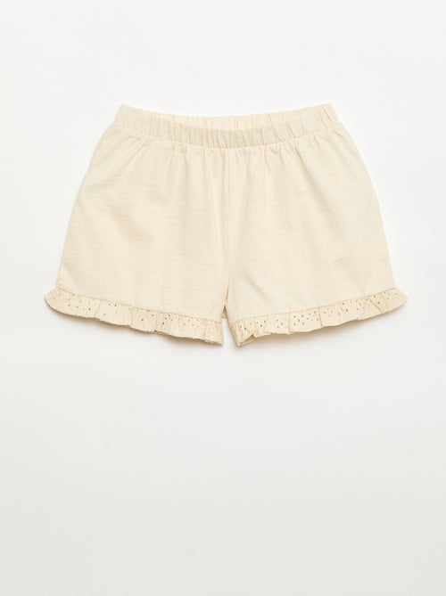 Conjunto ligero de camiseta sin mangas y Pantalón corto - 2 piezas - Kiabi