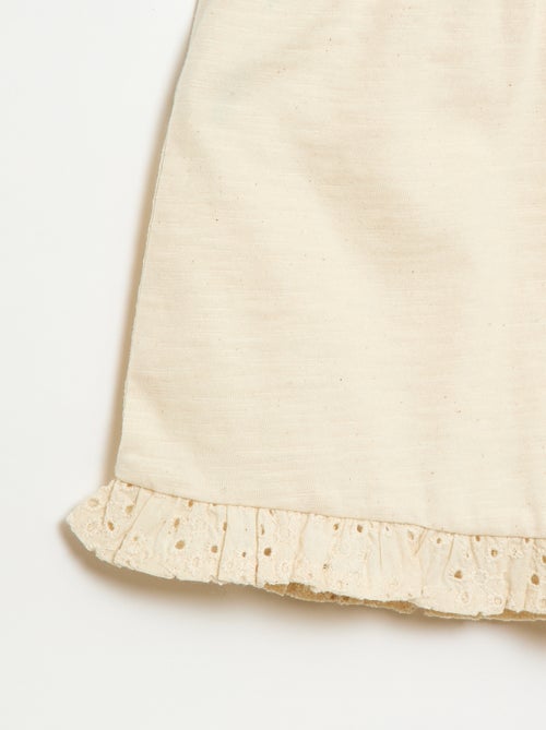 Conjunto ligero de camiseta sin mangas y Pantalón corto - 2 piezas - Kiabi