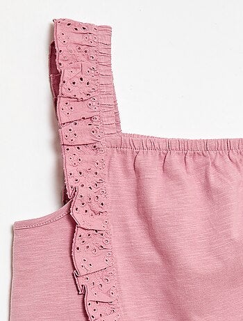 Conjunto ligero de camiseta sin mangas y Pantalón corto - 2 piezas