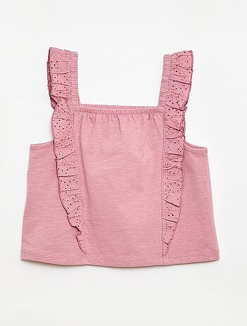 Conjunto ligero de camiseta sin mangas y Pantalón corto - 2 piezas