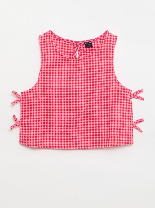 Conjunto ligero Pantalón corto + blusa - 2 piezas - Kiabi