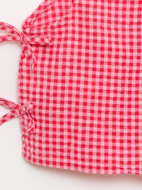 Conjunto ligero Pantalón corto + blusa - 2 piezas - Kiabi