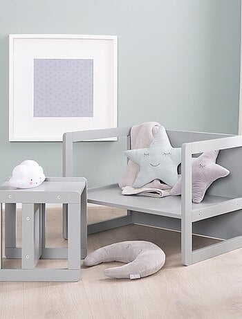 Conjunto mesa convertible en banco + 1 silla evolutiva 'Roba'