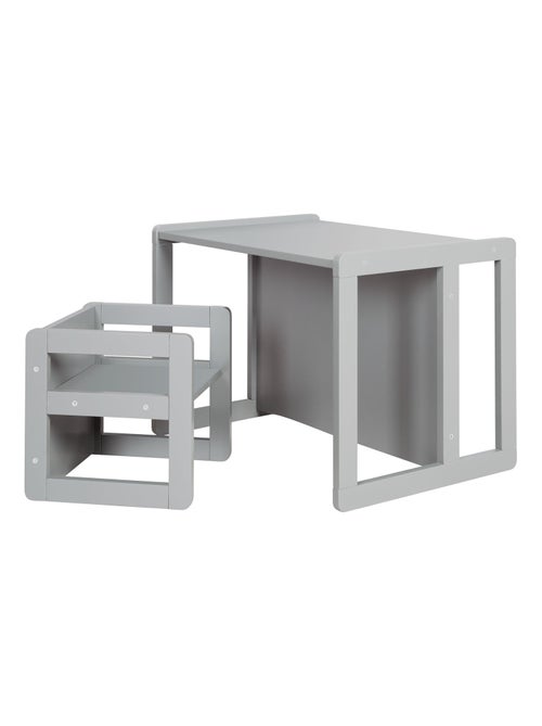 Conjunto mesa convertible en banco + 1 silla evolutiva 'Roba' - Kiabi