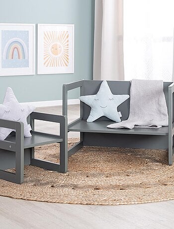 Conjunto mesa convertible en banco + 1 silla evolutiva 'Roba'