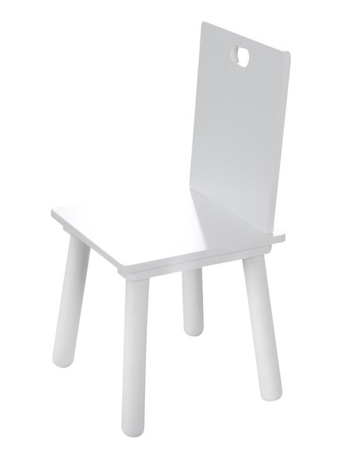 Conjunto mesa y 2 sillas infantil en madera - diseño escandinavo 'Roba' - Kiabi