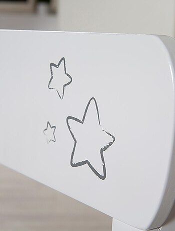 Conjunto mesa y 2 sillas infantil en madera - diseño estrellas 'Roba little stars'