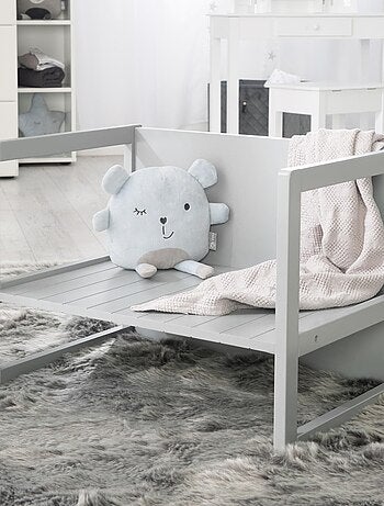 Conjunto mesa y sillas infantil - set convertible en banco y taburete - 3 alturas de asiento 'Roba'